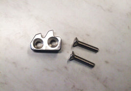 Door B-post striker LH with screws